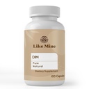 Comme Mine DIM (100 capsules), Pure & Natural, Pas de remplissage ou additifs, complément alimentaire