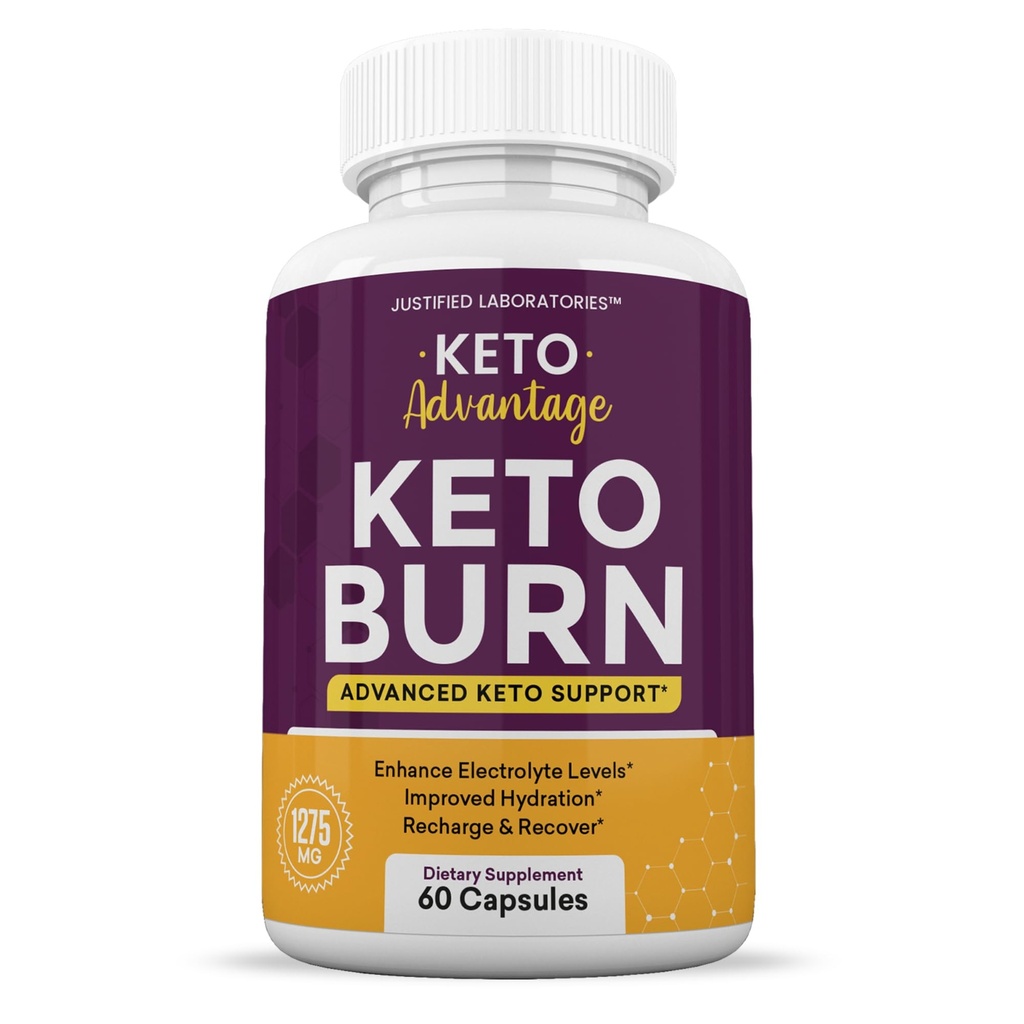 Justified Laboratories Keto Advantage Keto Burn - 60 Capsules - Ketogenic Support from Apple Cider Vinegar, Green Tea Leaf, Vitamin C, Vitamin D3 & Extra Virgin Olive Oil - 30 Servings