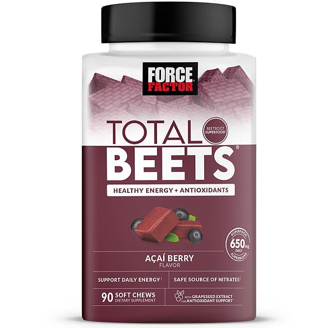 Vollbeete, Beet Root Superfood Soft Chews, Acai Berry (90 ct.)