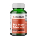 INFINITE AGE 1250mg Sea Moss Advanced Superfood Capsules, 60 Count - High-Potency, Vegan, Made in the USA - Irish Seamoss, Bladderwrack, Burdock Root - Gesamtgesundheit, Immunitätsunterstützung