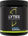 Regel 1 Lytes - Hydration-Support-Mix mit 5 Elektrolyt-Mineralien Enhanced mit Citrullin, Kokoswasser und Wassermelone-Pulver, Plus Antioxidans Vitamin C (40 Servierungen, Blauer Razz)