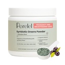 Perelel Synbiotic Greens Powder, Superfood Mischung mit Früchten, Gemüse, Probiotika, Fiber, Spirulina & Chlorella, Tägliche Grüns Supplement, Soja & Glutenfrei, Non GMO, Acai Berry Flavor, 30 Portionen