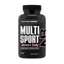 NutraBio Multisport für Damen - Womens MultiVitamin - 33 Vitamine, Mineralien, Mikronährstoffe - Reich an Antioxidantien - Unterstützt Spitzensport, Energie, Stoffwechsel (120 Gemüsekapseln)