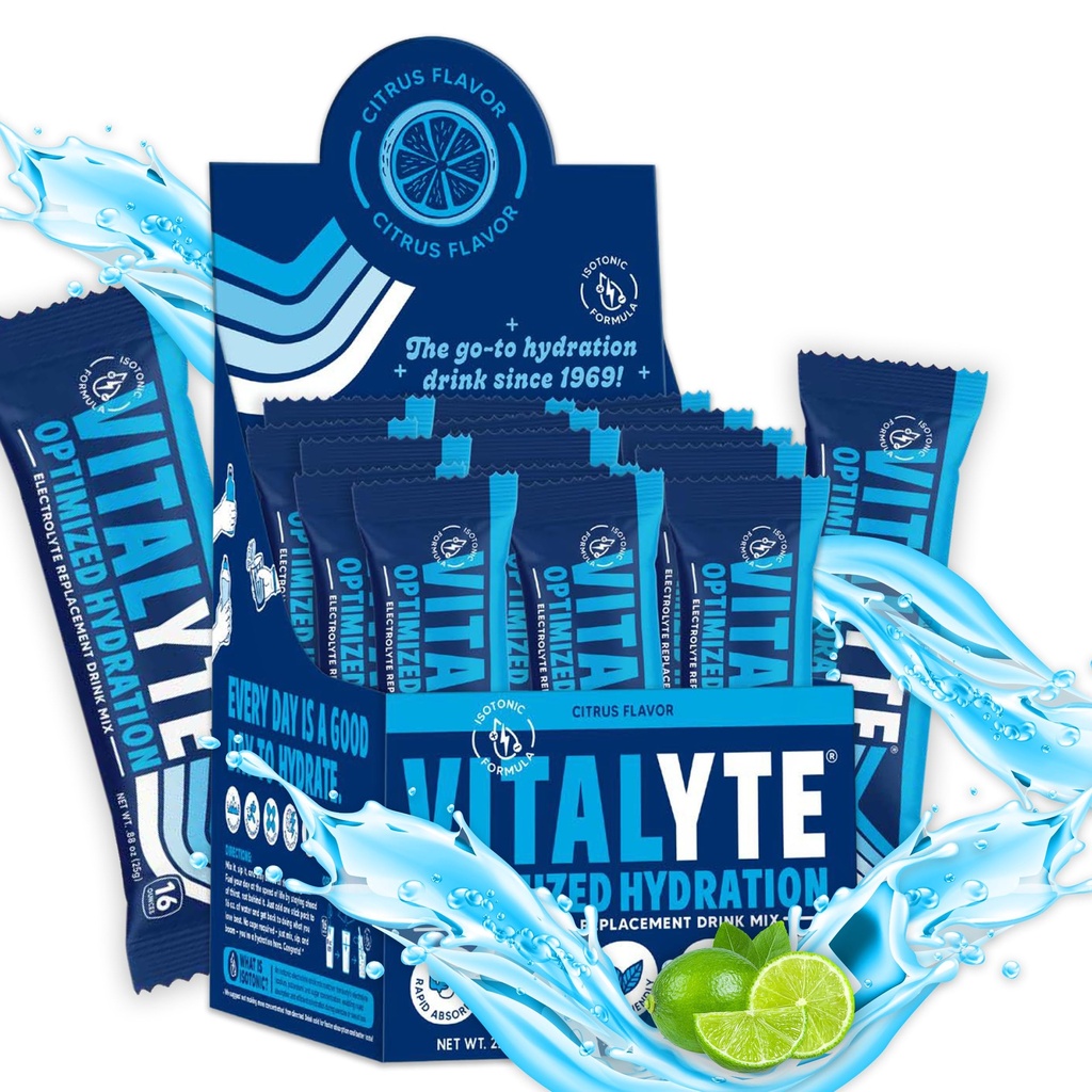Vitalyte Elektrolyte Pakete Isotonische Sport-Getränke | Elektrolyte Pulver-Packets Sporternährung Elektrolyt-Ersatz Getränke Dehydratation Relief-Packets