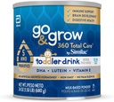 Go & Grow 360 Total Care by Similac Toddler Nutritional Drink, Ha 5 HMO, Polvere, 24-oz Can