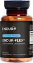ENDUR-FLEX, Supplément de soutien mixte à la chondritine de glucosamine pour aider à préserver votre mobilité active, sans gluten, 500mg/200mg (200 comprimés)