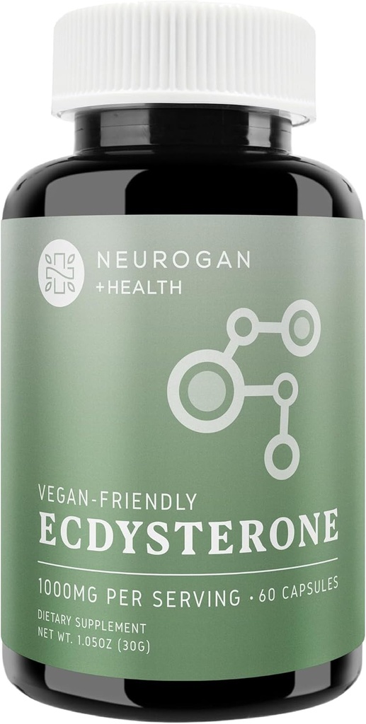 Capsules d'ecdystérone neurogane : 1000 MG - 60 Count