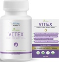 BIOLABS PRO Natural Vitex Chasteberry Supplemento per le donne - Pure Chaste Tree Berry Extract 500mg, Maximum Strength Formulation, Vegan Capsules, Supports Hormonal Balance - (60 Caps - 2-Month Supply)