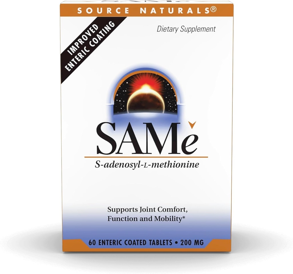 Quelle Naturals Same, unterstützt Joint Comfort, 200mg - 60 Enteric Coated Tablets