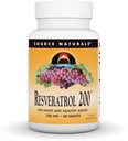 Quelle Naturals Resveratrol, für Herz und gesunde Alterung * 200 mg - 60 Tabletten