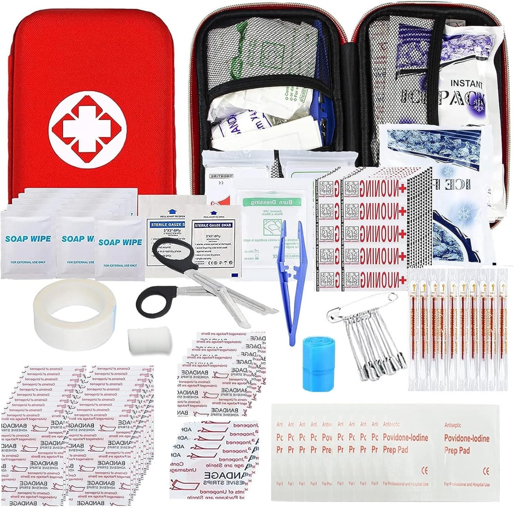 Auto Erste Hilfe Kits 275Pcs Survival Gear Home Travel Größe Kleine Notfall Kit Tactical Wandern EVA Camping Essentials Rucksack Sportbüro Boot Urgent Unfall