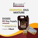 Omega Blend Supplemento - Supplemento di aumento di peso del cavallo - Supplemento Cool Calories Horse - per cavalli - Omega 3 e 6 - Antiossidanti naturali Chia Canola - Stimola sviluppo del muscolo