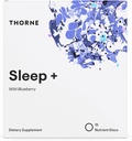 THORNE Sleep + Dissolvable Supplement Disc - Kamille, L-Theanin und Melatonin für tiefen, erholsamen Schlaf - 15 Servierungen