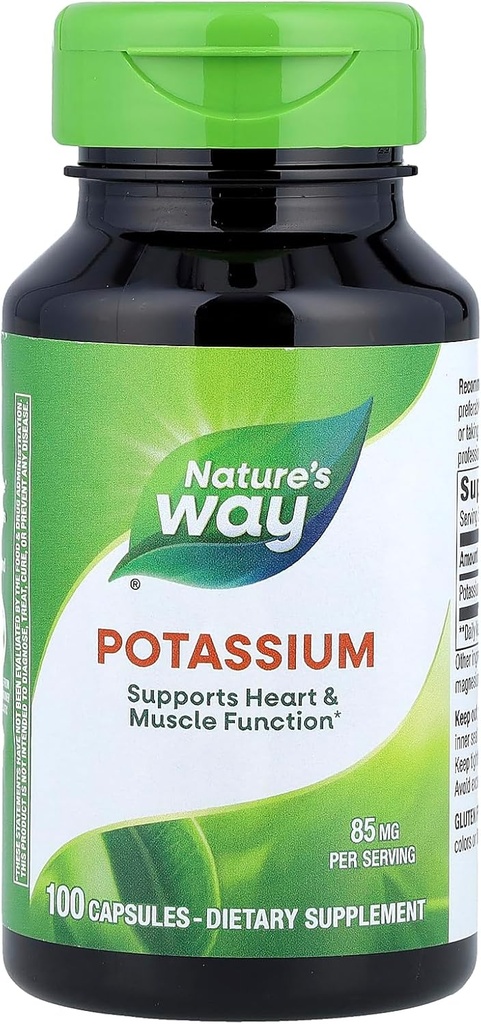 Natures Way Kalium Chelate Complex - 100 Kapseln