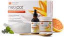 Himalayan Chandra Neti Pot Komplettes Sinus Reinigungssystem Starter Kit