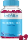 Präbiotische Faser-Gummien für Verdauungs-Gesundheit | Unterstützt Gut Bakterien & Verdauungs-Regularität | Vegan, Keto, Kosher | Glutenfrei, Non-GMO, Plant-Based | Natural Berry Flavor | 60 Count