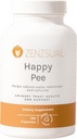 ZENZSUAL Happy Pee – Soutien au tract urinaire avec canneberge biologique et D-Mannose - Soutien complet de la douleur UTI pour les femmes - 120 capsules