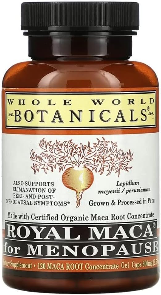 Mondo intero - Royal Maca 120 Gel Caps - Supporto Menopausa