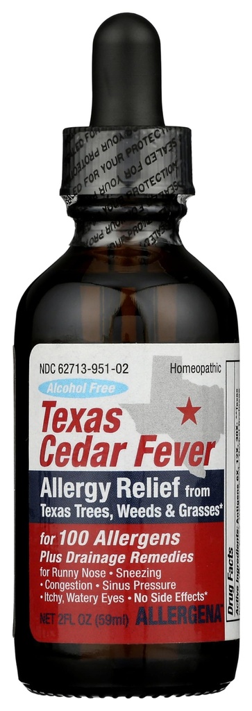 ProGENA Allergena Texas Cedar Fever (2 Fl Ounce, Adulto)