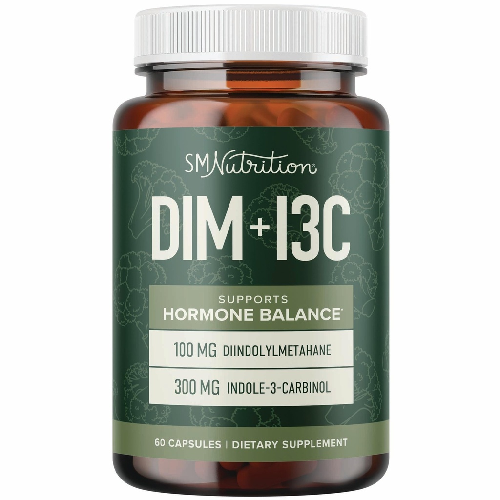 DIM & Indole 3 Carbinol pour l'équilibre hormonal pour les femmes et les hommes