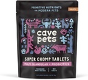Animaux de la Grotte, Comprimés Super Chomp, Supplément Probiotique Chien pour la Santé Digestive, Multi-Glandulaires et Probiotiques, 60 Comprimés