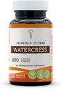 Segreti della Tribe Watercress 60 capsule, 800 mg, Watercress (Nasturtium Officinale) Erbe secca (60 capsule)