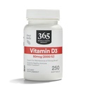 365 by Whole Foods Market, Vitamin D3 2000 IU, 250 ct