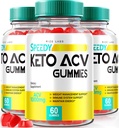 rize labs - Speedy Extreme Keto Plus ACV Gummy for Advanced Weight Loss with Apple Cider Vinegar 2000mg Supplement (180 Gummies)