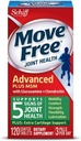 Move Free Advanced Plus MSM, 120 comprimés - Supplément Santé Joint avec Glucosamine et Chondroïtine (Pack de 12)