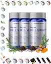 Formule de soulagement du stress oxydatif par Vitalité cellulaire Waybest NRF2 Activateur (180 capsules véganes),Nutritional Antioxydant Anti-Aging Suppléments de santé,Blend of 5 Natural Herbal Phytonutriments Ingrédients