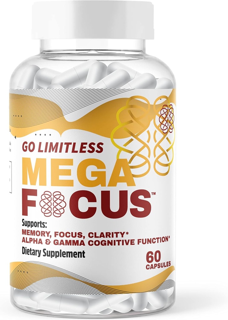 : Advanced Nootropic Brain Support, Fokus, Klarheit, Speicher, Energie, Leistung, Alpha und Gamma Gehirn Funktion