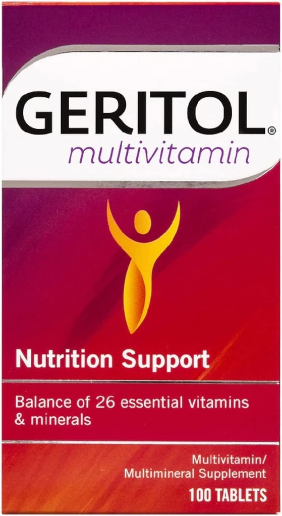 Geritol Comprimés complets 100 Comprimés (paquet de 5)