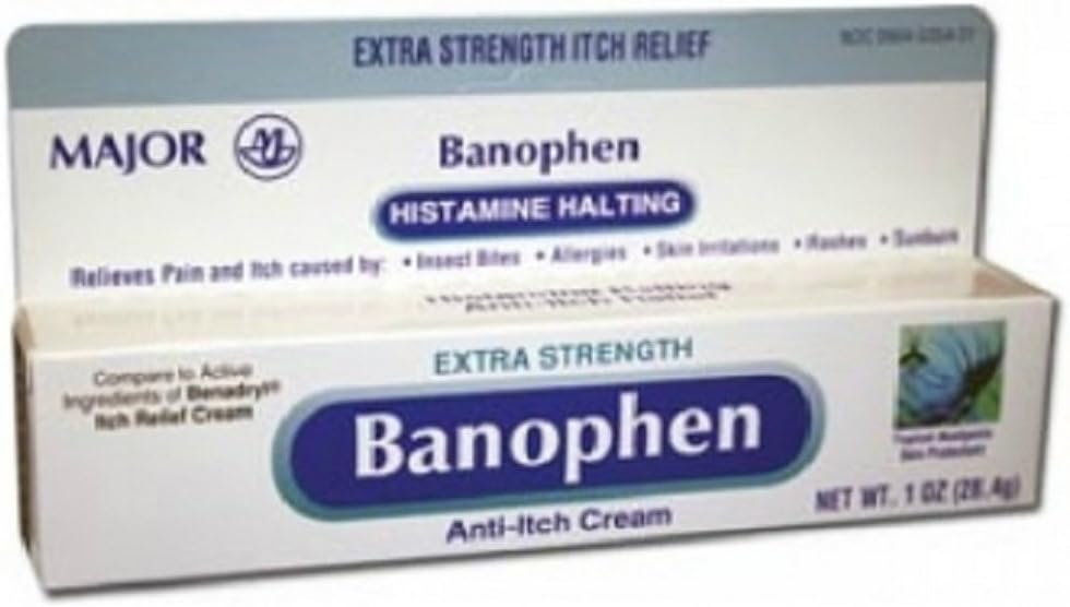 Itch Relief - 2% / 0.1% Stärke Creme - 1 Jede - 30 Gramm Tube - MCK