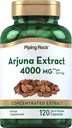 Extrait d'Arjuna de Piping Rock 4000 mg de 120 capsules d'Arjuna Bark Herb.