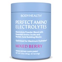 BodyHealth PerfectAmino Elektrolyte Pulver Kein Zucker, Keto Zucker freie Fasten Elektrolyte Getränk Mix, Hydration Pulver mit Trace Minerals - Gemischte Beere - 30 Portionen