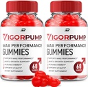 Vigor Pump Gummies per gli uomini – VigorPump Male Gummies Integratore Naturale, Pump Vigor Gummies Recensioni (2 Pack - 120 Gummies)