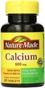 Natur gemacht Kalzium mit Vitamin D3 600mg, 60 Tabletten