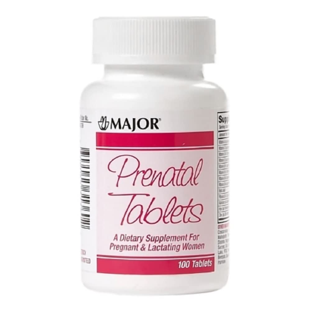 Major Prenatal TABS ASCORBIC ACID-100 MG 30 Tabletten UPC 309045313466