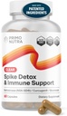 Spike Detox Supplement mit Branded Nattokinase (NSK-SD), Bromelain, Branded Curcumin 500mg (Curcugen) und molekularem Wasserstoff - Potent Foreign Protein Cleanse