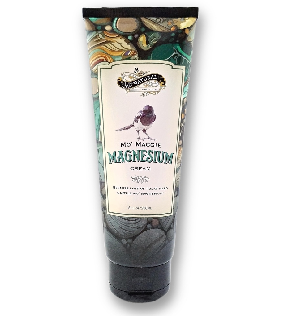 Crème de magnésium topique de la Maggie à la plus forte concentration de Magnésium de Zechstein