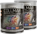 Drasanvi 2 Pack Collmar Hydrolyzed Marine Collagen mit Magnesium Powder 300g Vanilla Flavor - Spanische Ergänzungen für einen gesunden Hautknorpel und Knochen - hilft, Reifen und Müdigkeit zu minimieren