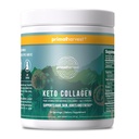 Primal Harvest Keto Collagen Powder w/MCT Öl Typ I & III Collagen Peptide für Frauen und Männer 30 Servierungen