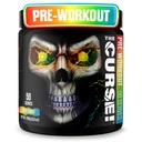JNX SPORTS La Malédiction ! Poudre de pré-entraînement pour hommes et femmes, caféine, bêta-alanine, créatine, L-Citrulline, 50 portions, aromatisant à la candy – Boost Energy, Strength & Focus