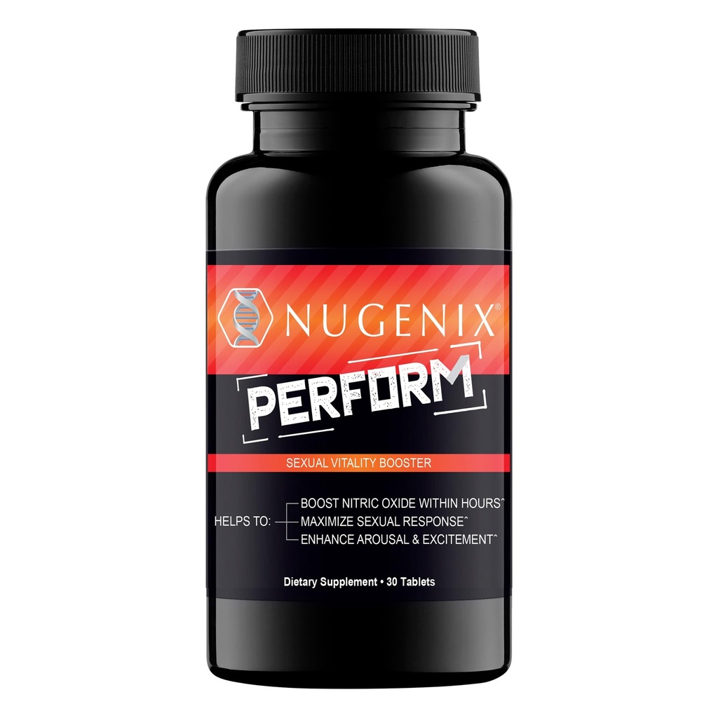 Nugenix Perform, oxyde nitrique et booster de vitalité pour les hommes - 30ct