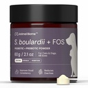 AnimalBiome Pet Probiotiques - S. boulardii + FOS Probiotique et poudre prébiotique pour chiens et chats 60g