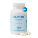 Vital Proteins Bovine Colostrum Supplemento 90 capsule per la salute del fegato, supporto immunitario con il 40% IgG Premium Bovine Colostrum Superfood, non aromaed, 30 Serve