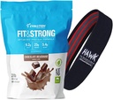 Evolution Advance Nutrition Grass Fed 100% Whey Protein, 2 Pfund + Resistance Band – reines Proteinpulver mit BCAA, schnelles Absorbieren und schnelles Digesting für optimale Muskelrückgewinnung (Chocolate)