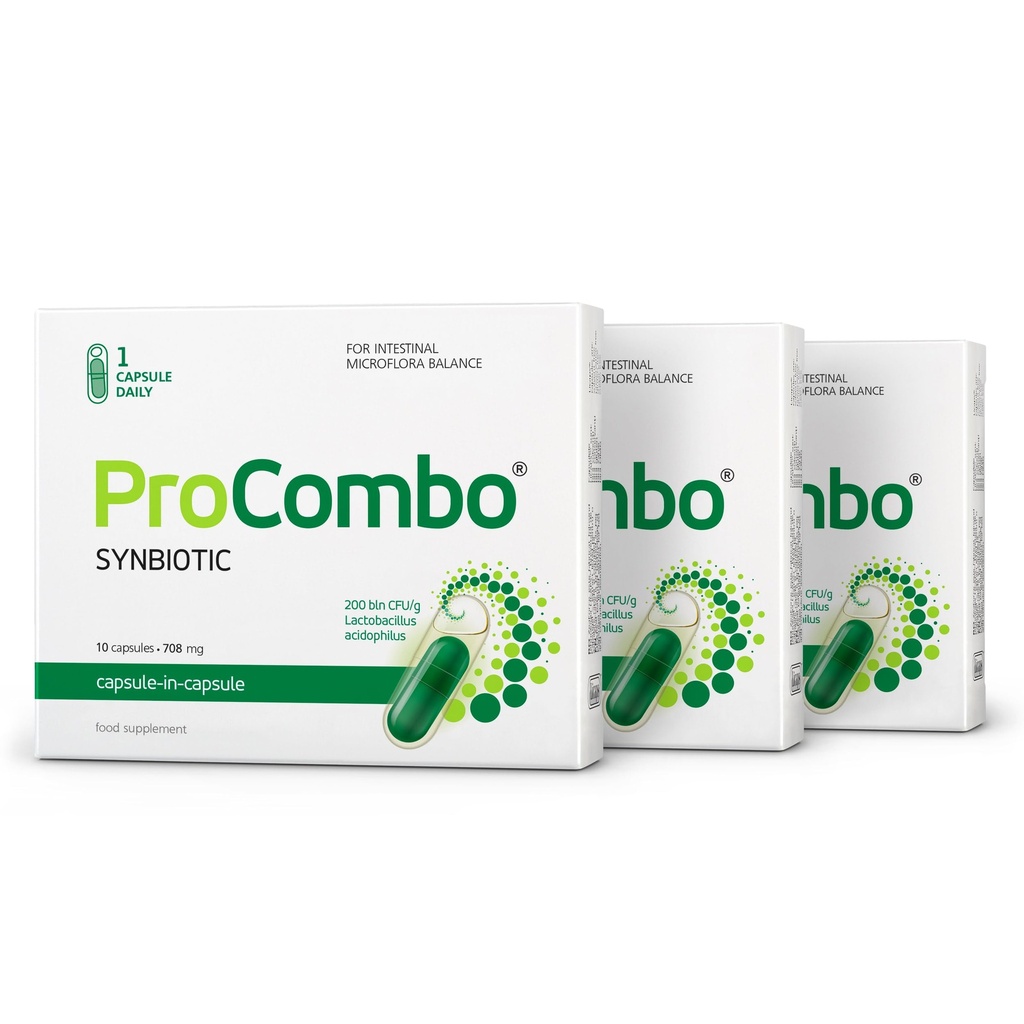 Die intelligente Synbiotika mit gezielter Lieferung der guten Bakterien. Doppelkapsel und flüssige Formel für schnelle Ergebnisse. 1 Kapsel pro Tag (Pack mit 3)