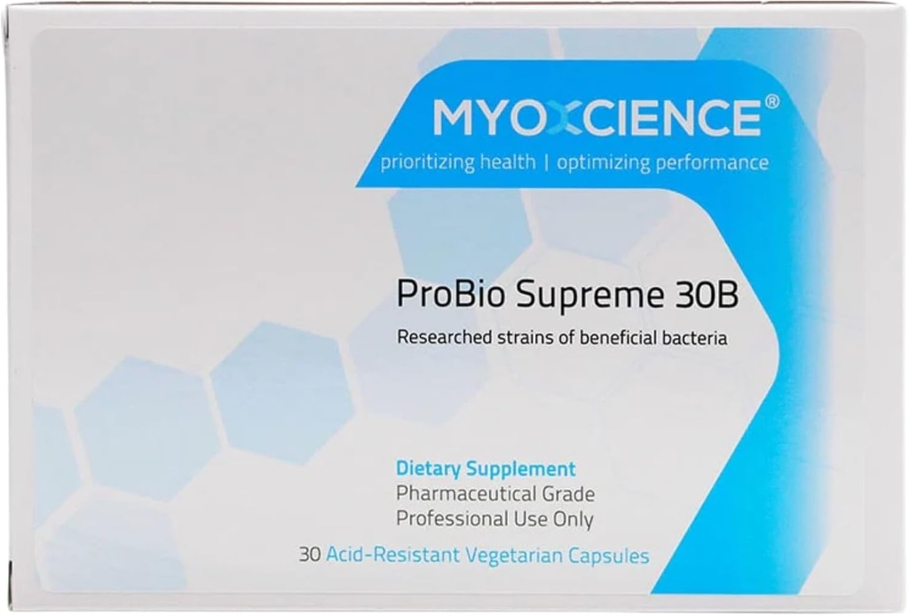 MYOXCIENCE ProBio Supreme (30 Billion CFU) | 30 Vegetarische Kapseln