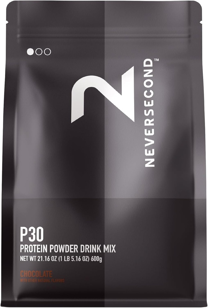 NeverSecond P30 Recovery Drink Mix, High-Performance Protein & Essential Amino Acids Never2 Mix für Marathon Recovery & Support (600g 15-Serving Pack)